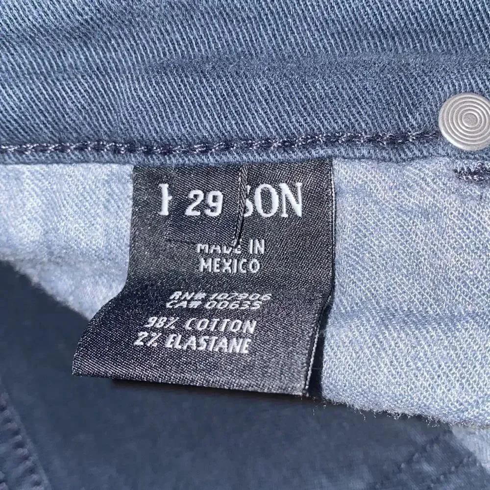 ✨ HP✨HUDSON BYRON STRAIGHT Zip Fly Jeans✨
